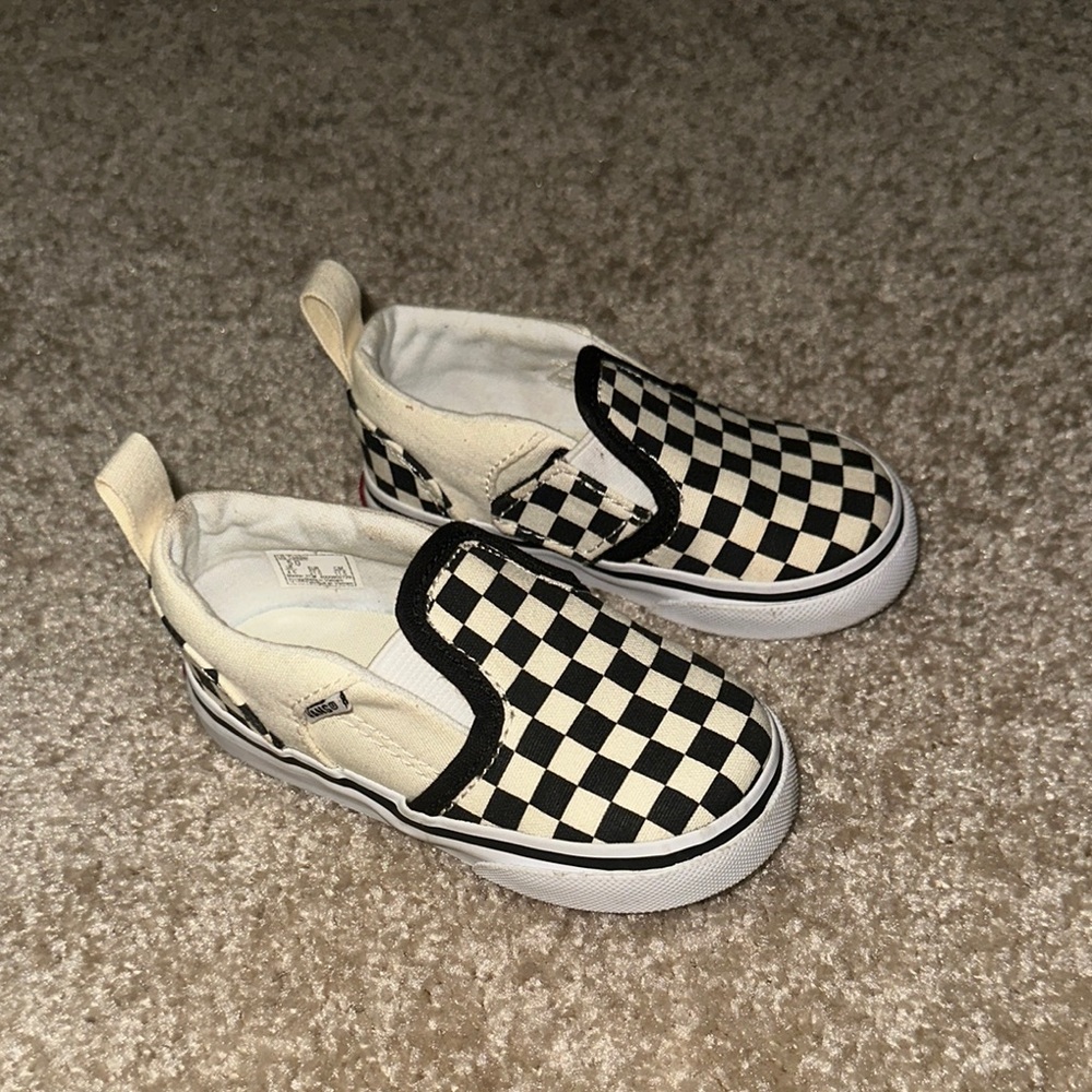 Vans Black and White Sneakers